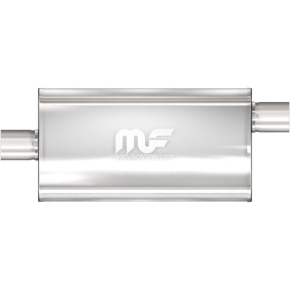 MagnaFlow Exhaust Products Stainless Muffler 3in Center In / Offset Out MAG12589