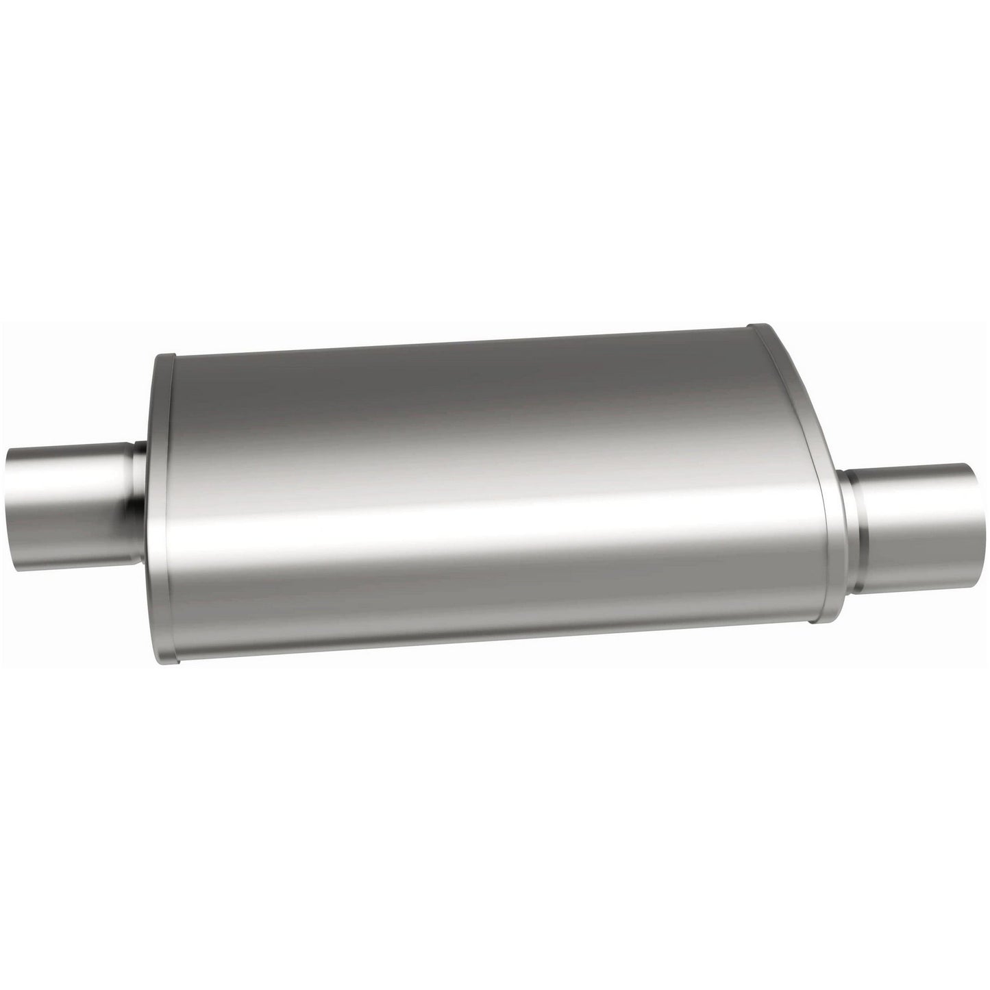 MagnaFlow Exhaust Products Stainless Muffler 3in Center In / Offset Out MAG12589