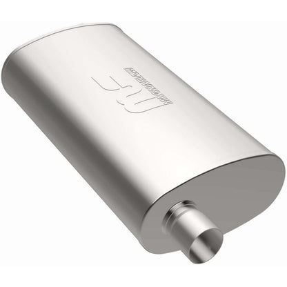 MagnaFlow Exhaust Products Stainless Muffler 3in Offset In / Out MAG13239