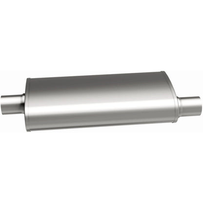 MagnaFlow Exhaust Products Stainless Muffler 2.5in Center In / Offset Out MAG13256