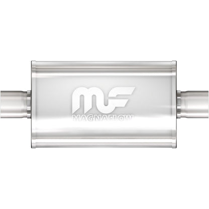 MagnaFlow Exhaust Products Stainless Race Muffler 4in In/Out MAG14153