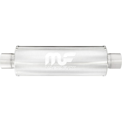 MagnaFlow Exhaust Products Stainless Bullet Muffler 2.5in In/Out MAG14416