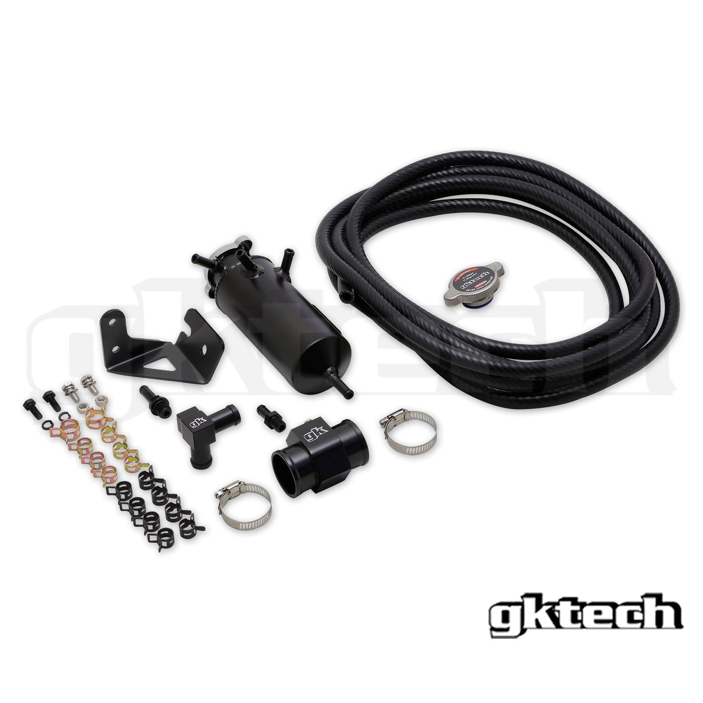 GKTech FR-S / GR86 / BRZ Bolt on coolant swirl pot setup