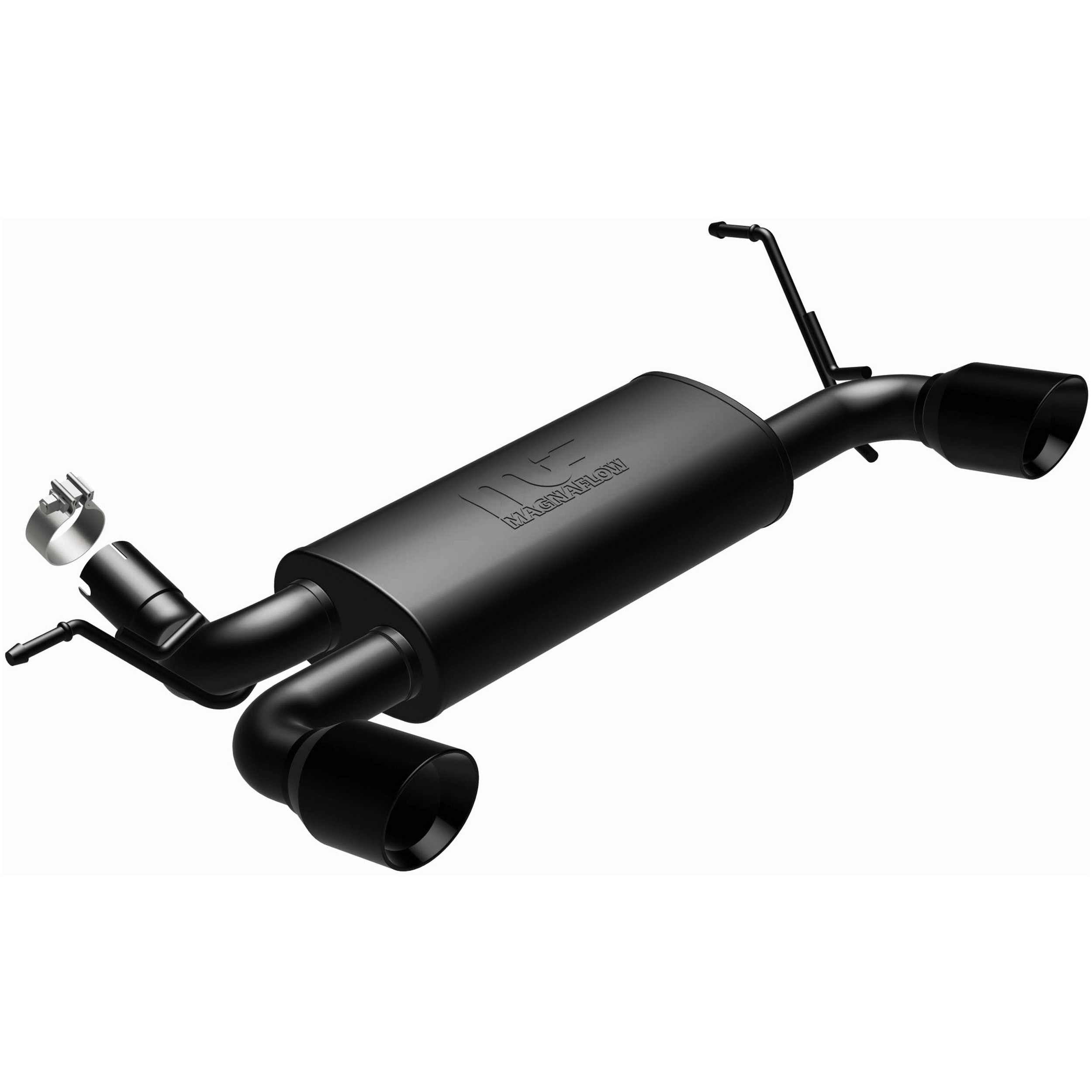 MagnaFlow Exhaust Products 07-  Wrangler 3.6L Axle Back Exhaust Black MAG15160