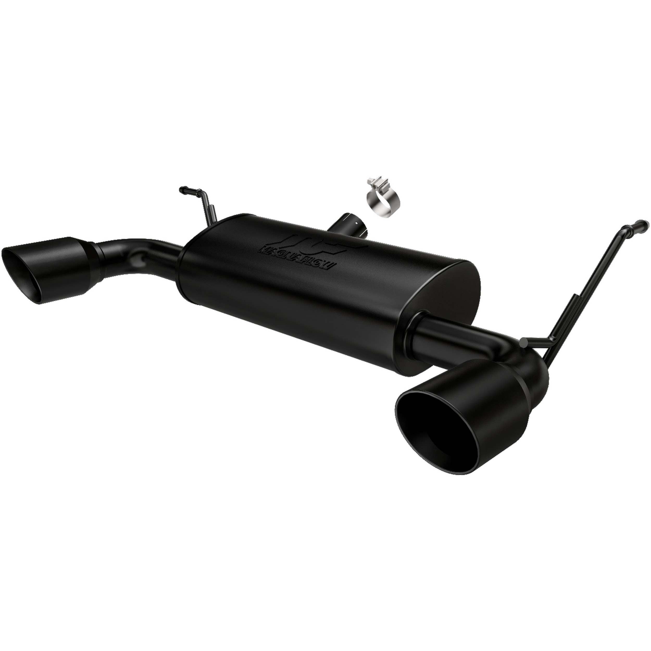 MagnaFlow Exhaust Products 07-  Wrangler 3.6L Axle Back Exhaust Black MAG15160