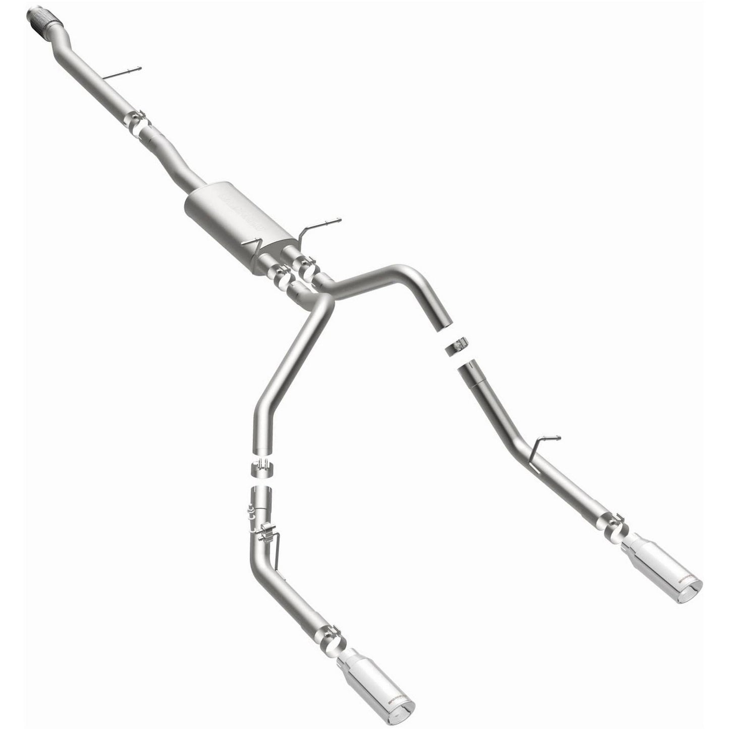 MagnaFlow Exhaust Products 14- GM P/U 1500 CC&EC Cat Back Exhaust Kit MAG15268