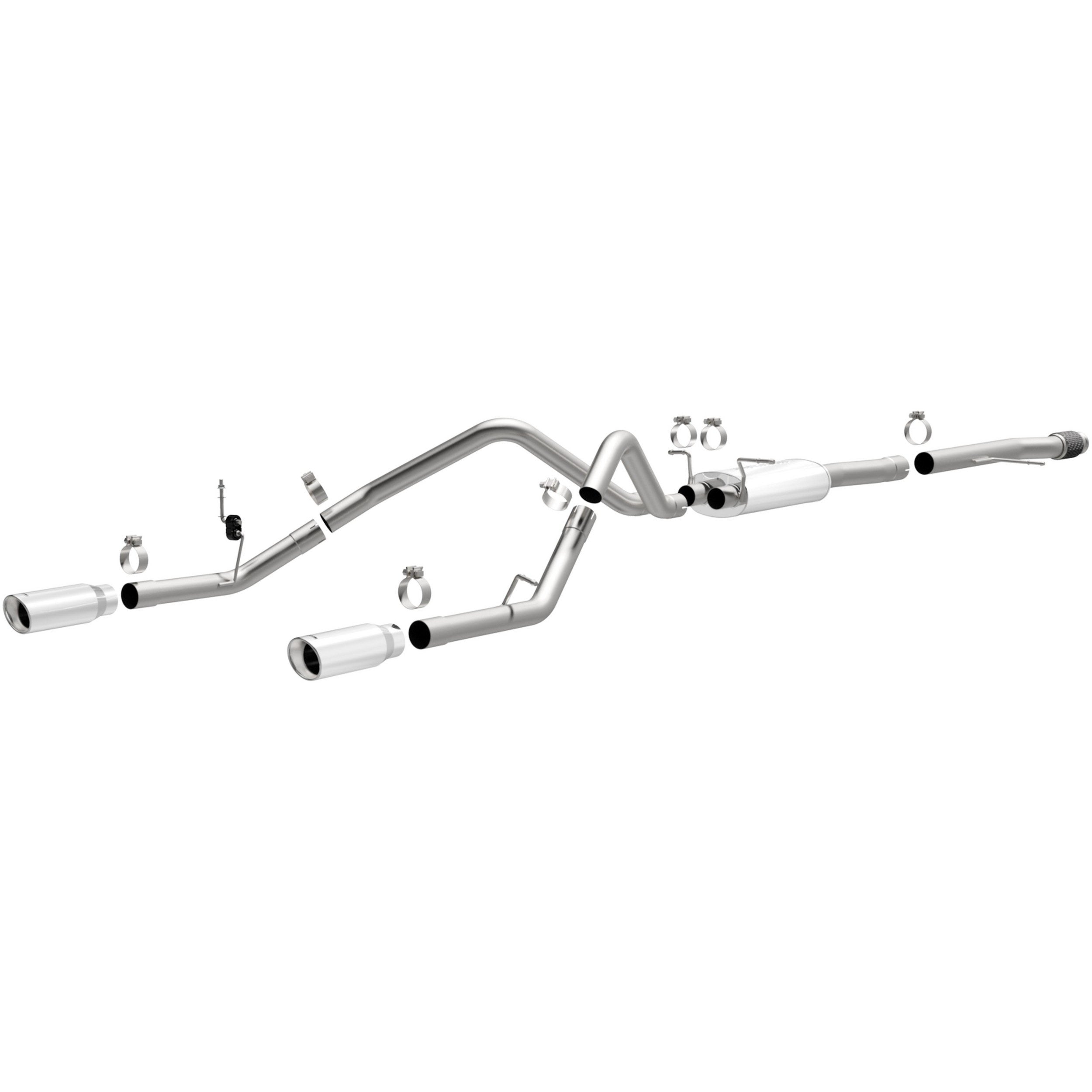 MagnaFlow Exhaust Products 14- GM P/U 1500 CC&EC Cat Back Exhaust Kit MAG15268