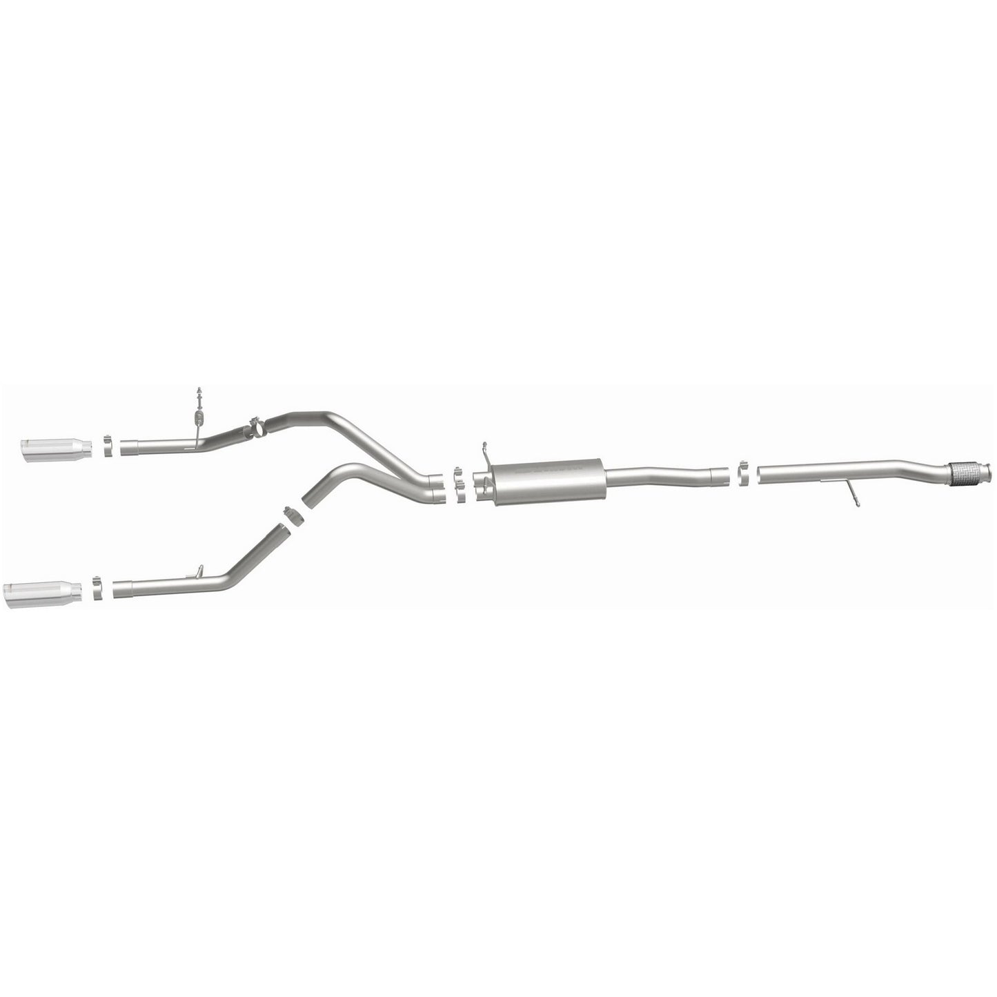 MagnaFlow Exhaust Products 14- GM P/U 1500 CC&EC Cat Back Exhaust Kit MAG15268