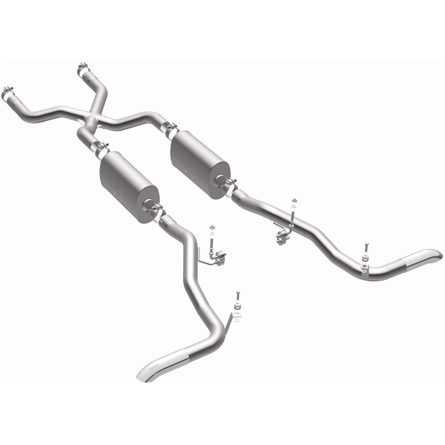 MagnaFlow Exhaust Products 66-77 Ford Bronco 5.0L Crossmember Back Exhaust MAG15344