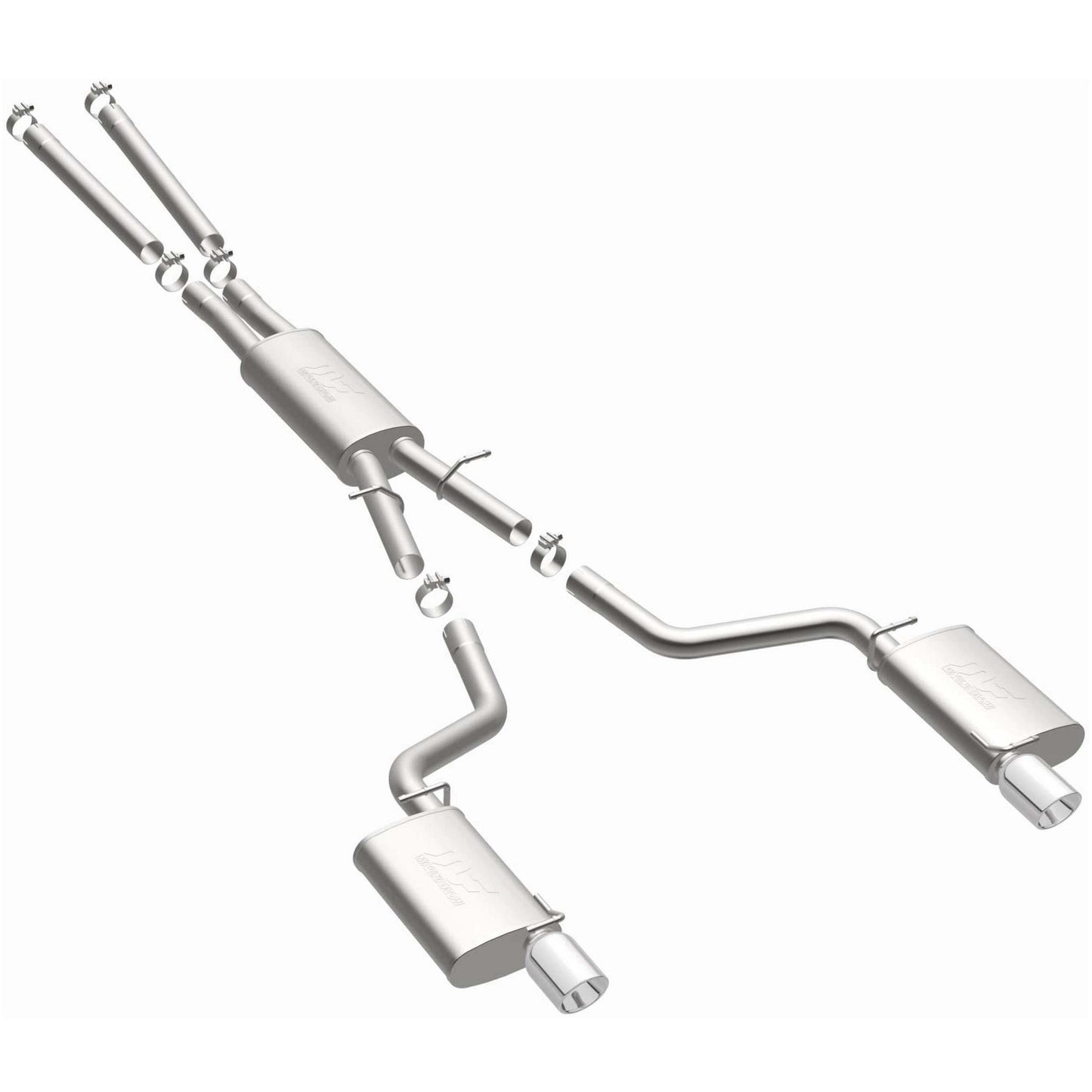 MagnaFlow Exhaust Products 05-10 Charger/Magnum 5.7L Hemi Cat Back Kit MAG15628