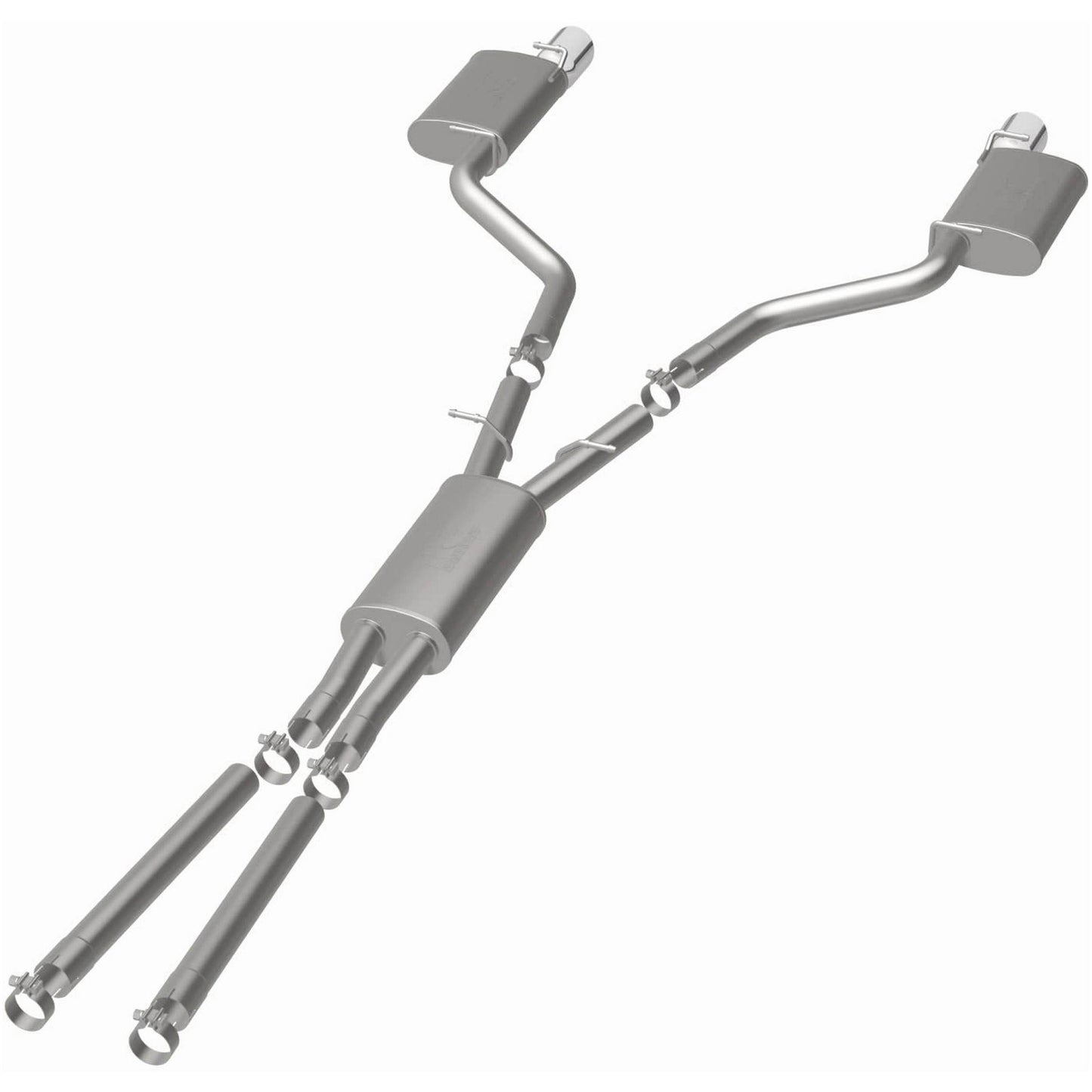 MagnaFlow Exhaust Products 05-10 Charger/Magnum 5.7L Hemi Cat Back Kit MAG15628