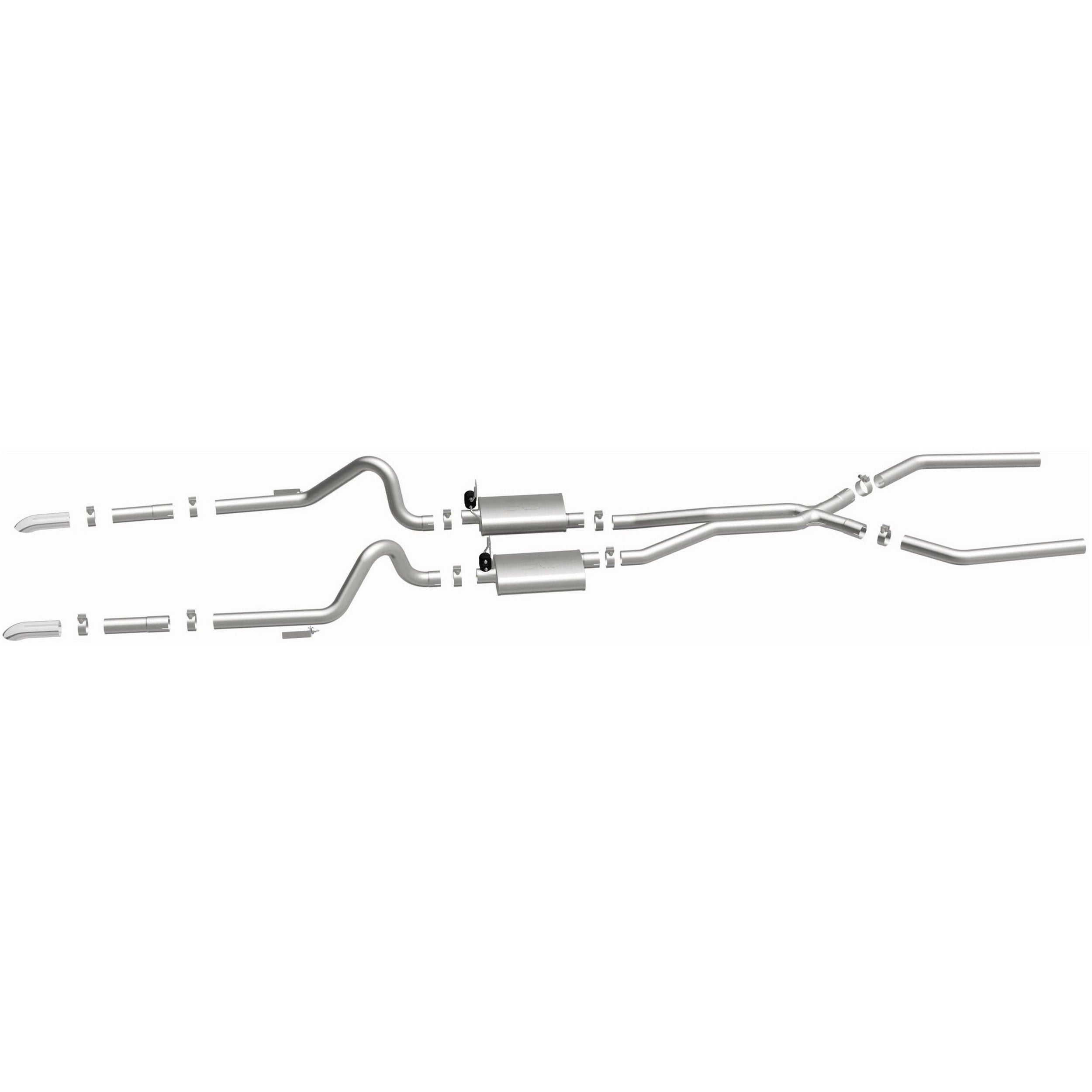 MagnaFlow Exhaust Products 64.5-66 Mustang V8 Dual Exhaust Kit MAG15815