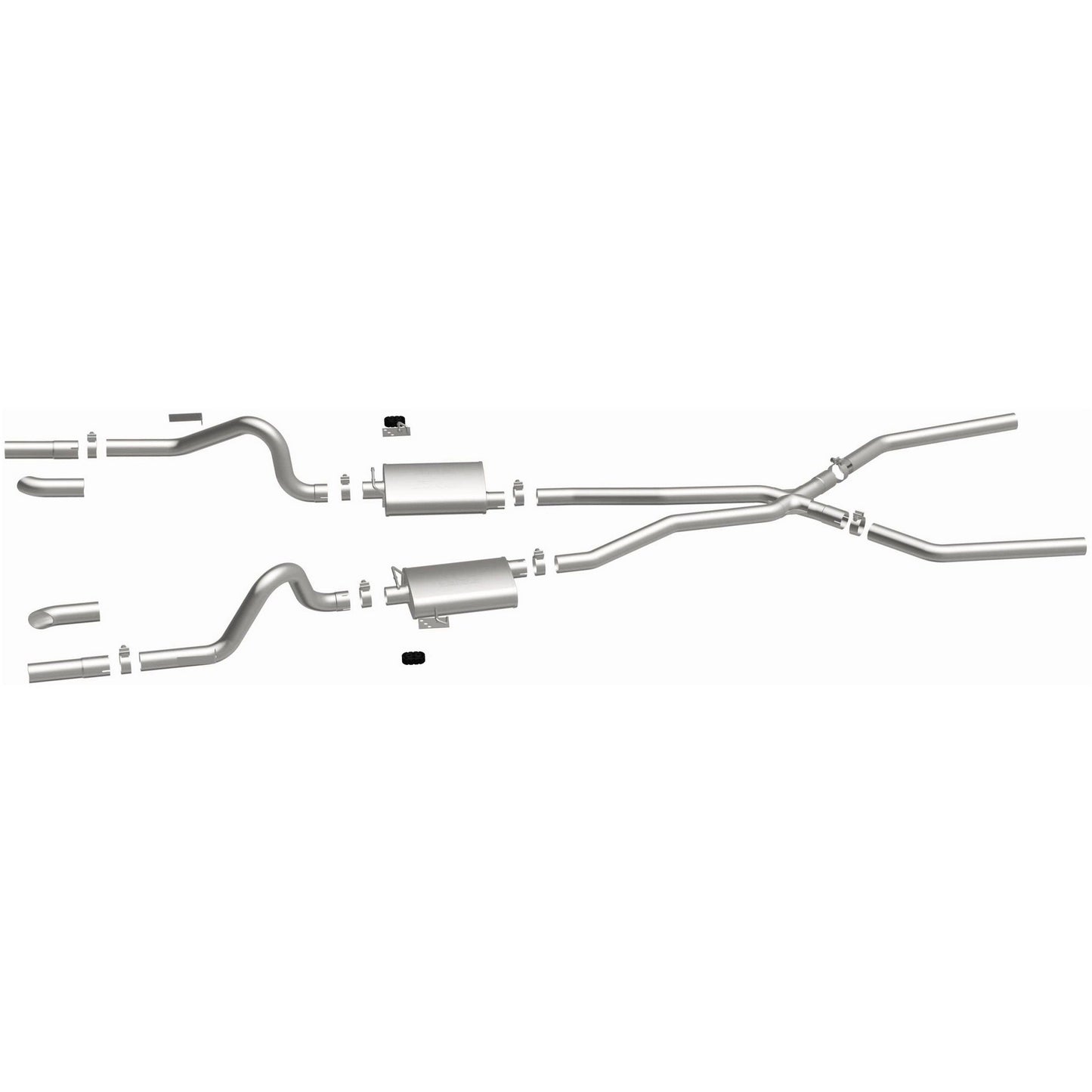 MagnaFlow Exhaust Products 67-70  Mustang V8 Dual Exhaust Kit MAG15816