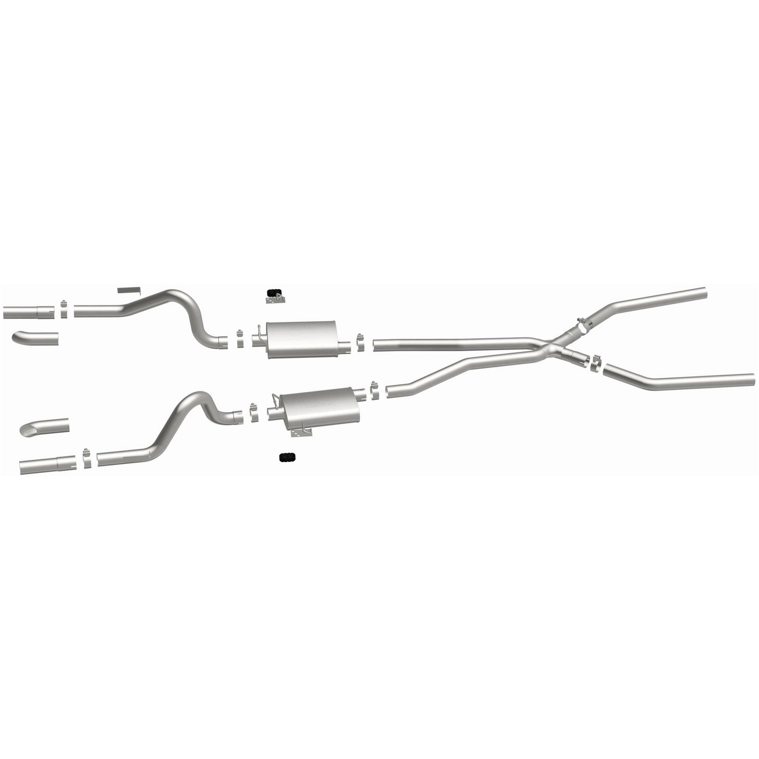 MagnaFlow Exhaust Products 67-70  Mustang V8 Dual Exhaust Kit MAG15816