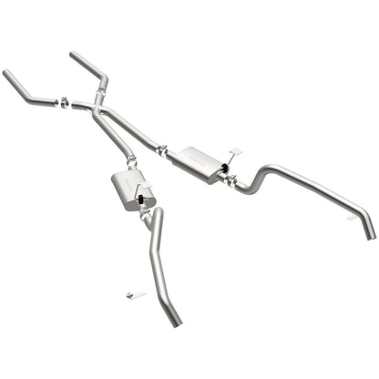 MagnaFlow Exhaust Products 67-69 GM F Body 2.5in Dual Exhaust System MAG15896