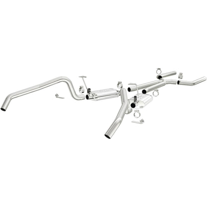 MagnaFlow Exhaust Products 67-69 GM F Body 2.5in Dual Exhaust System MAG15896