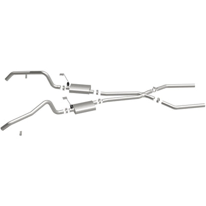 MagnaFlow Exhaust Products 67-69 GM F Body 2.5in Dual Exhaust System MAG15896