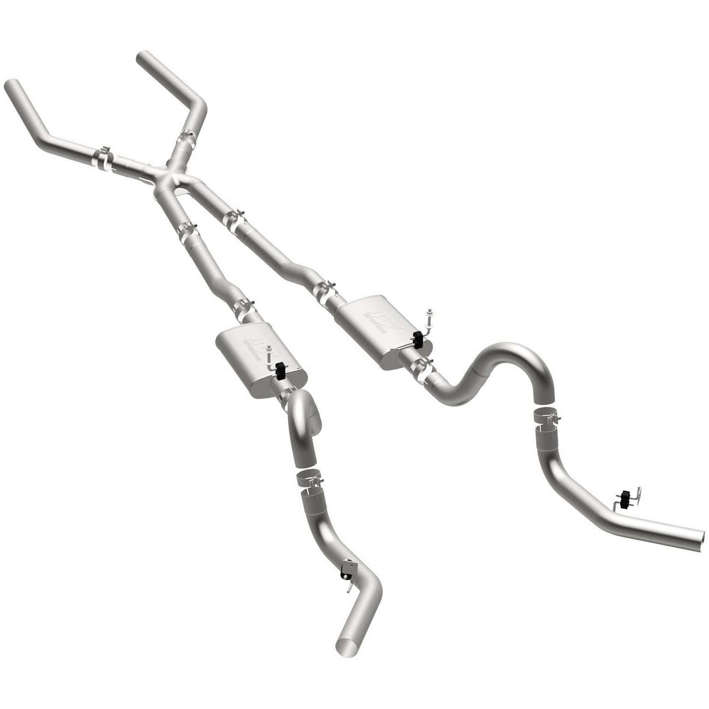 MagnaFlow Exhaust Products 68-72 GM A Body 3in Dual Exhaust System MAG15898