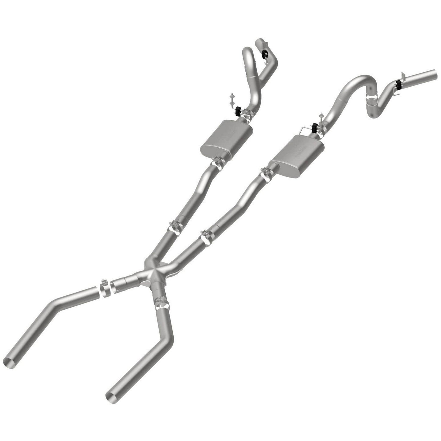 MagnaFlow Exhaust Products 68-72 GM A Body 3in Dual Exhaust System MAG15898