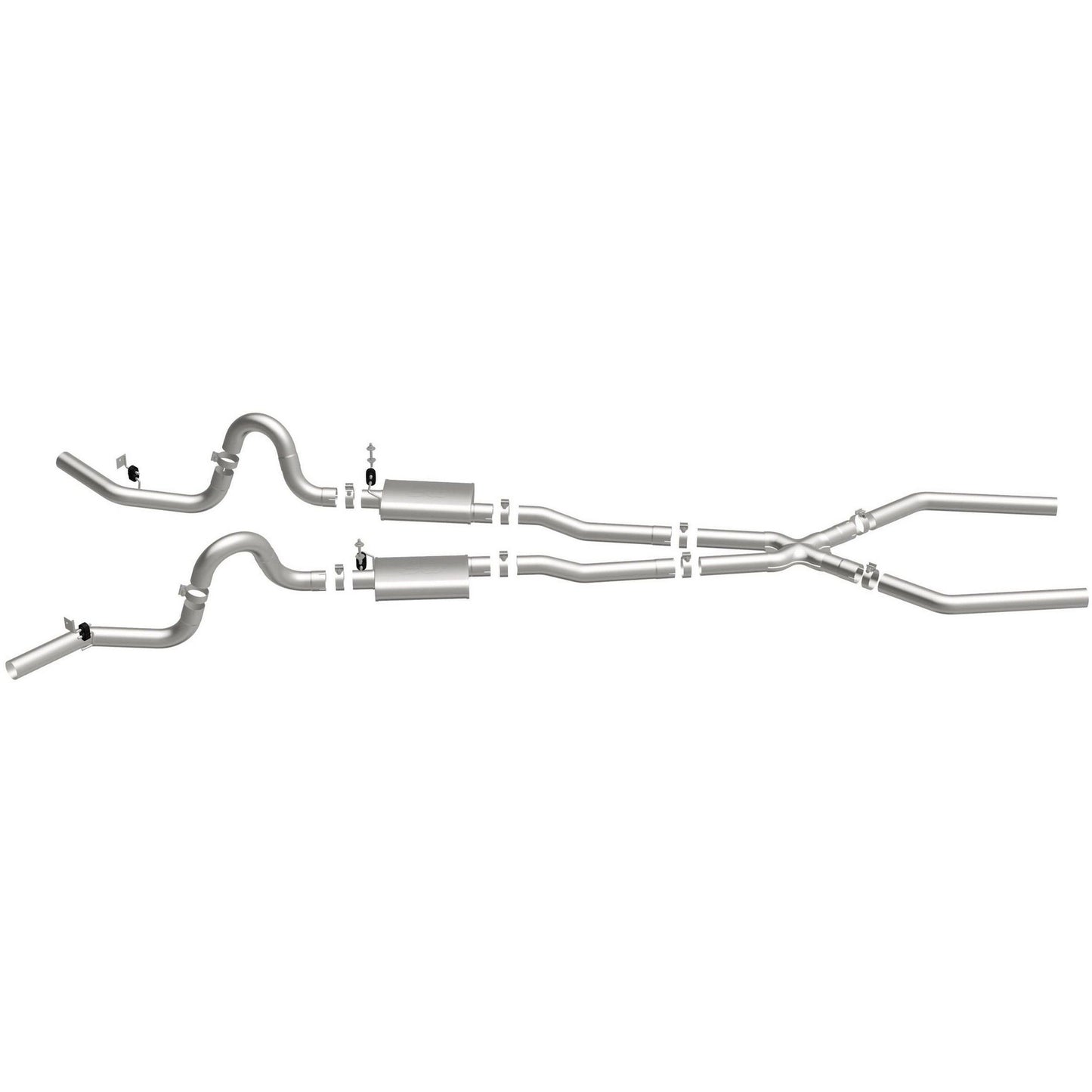 MagnaFlow Exhaust Products 68-72 GM A Body 3in Dual Exhaust System MAG15898