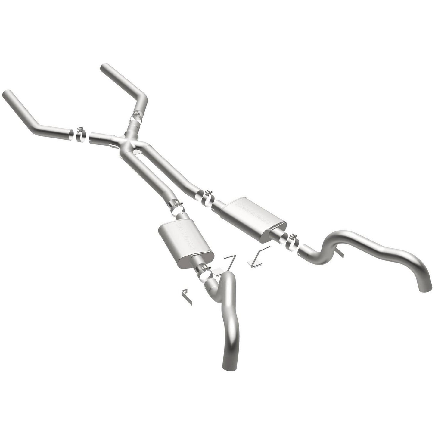 MagnaFlow Exhaust Products 67-74 GM F Body 3in Dual Exhaust System MAG15899