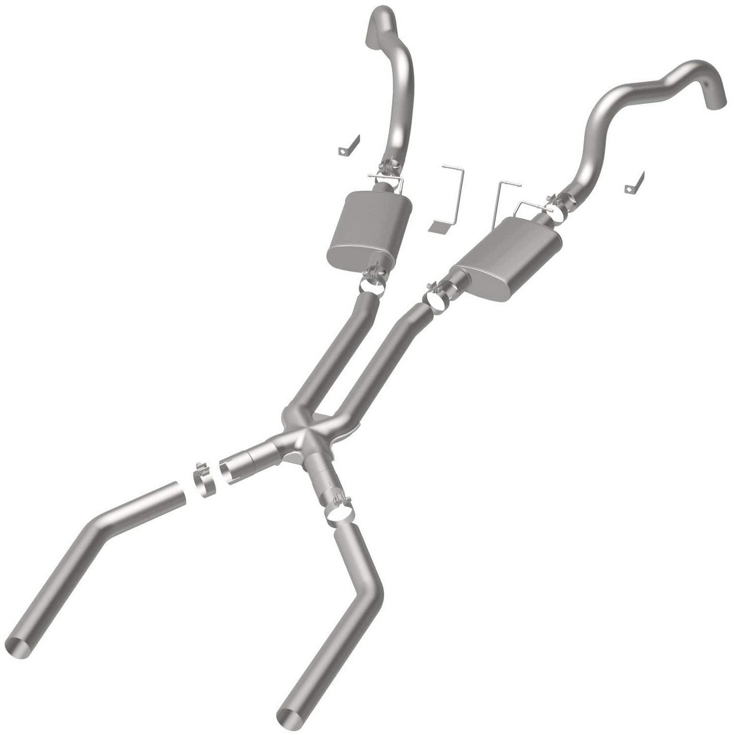 MagnaFlow Exhaust Products 67-74 GM F Body 3in Dual Exhaust System MAG15899