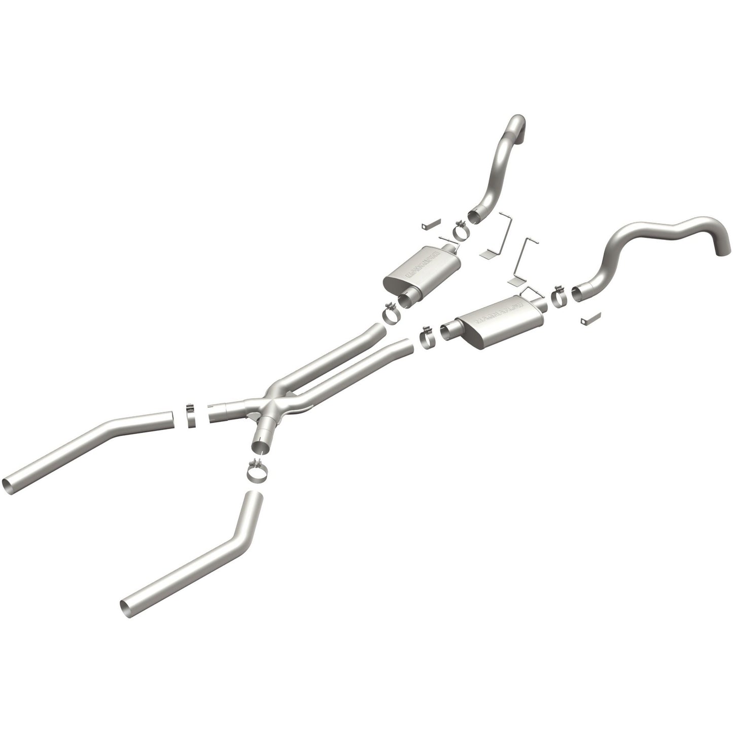 MagnaFlow Exhaust Products 67-74 GM F Body 3in Dual Exhaust System MAG15899
