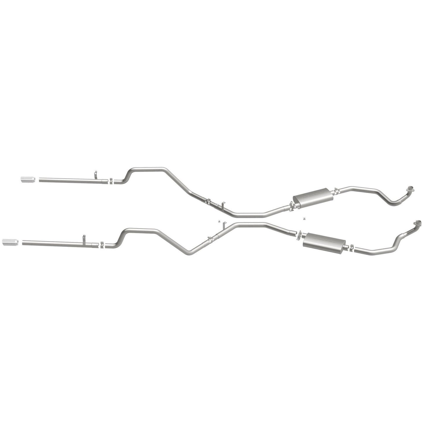 MagnaFlow Exhaust Products 61-64 Chevy Impala Crossmember Back Exhaust MAG16724