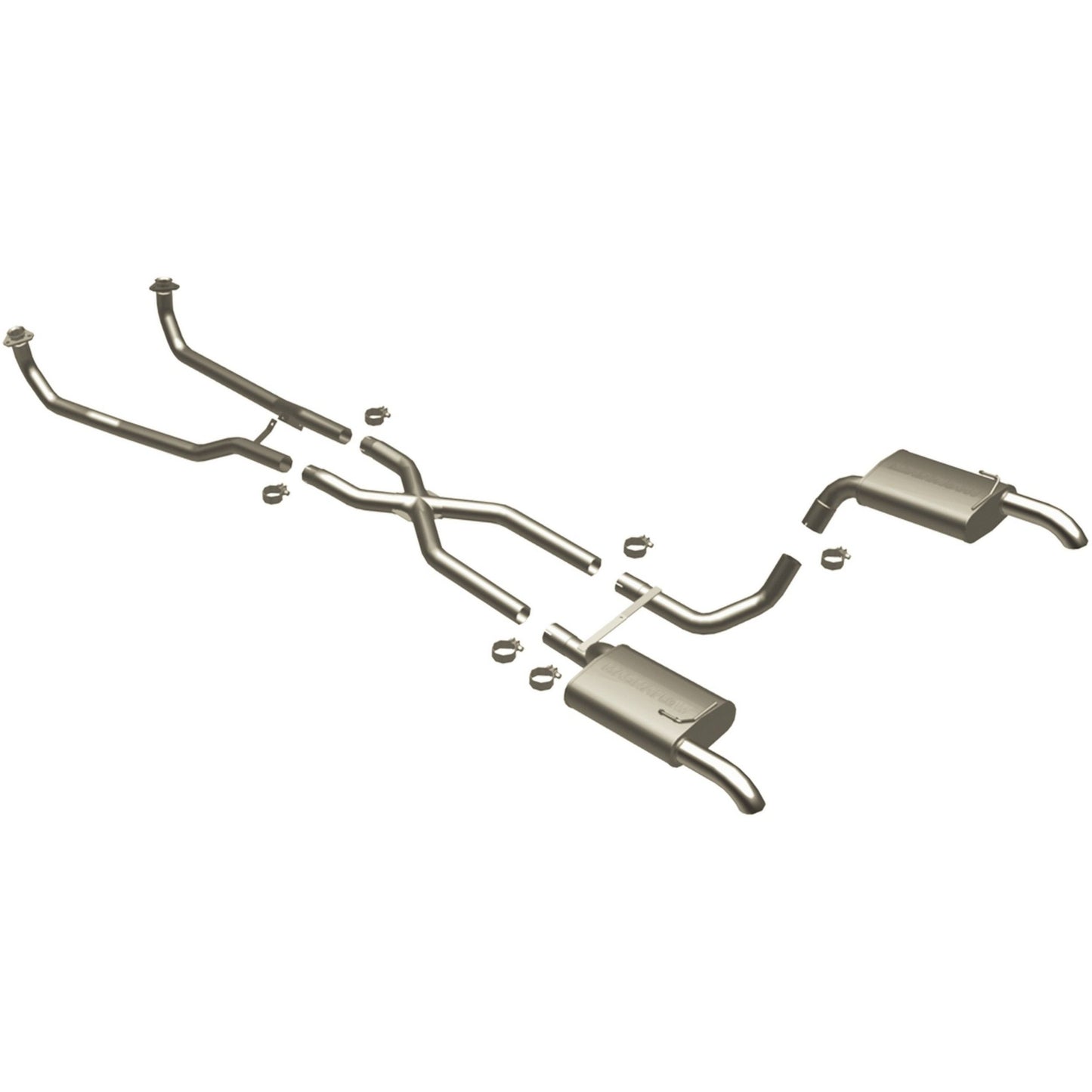 MagnaFlow Exhaust Products 68-73 Corvette 5.7L Cat Back Exhaust Kit MAG16842