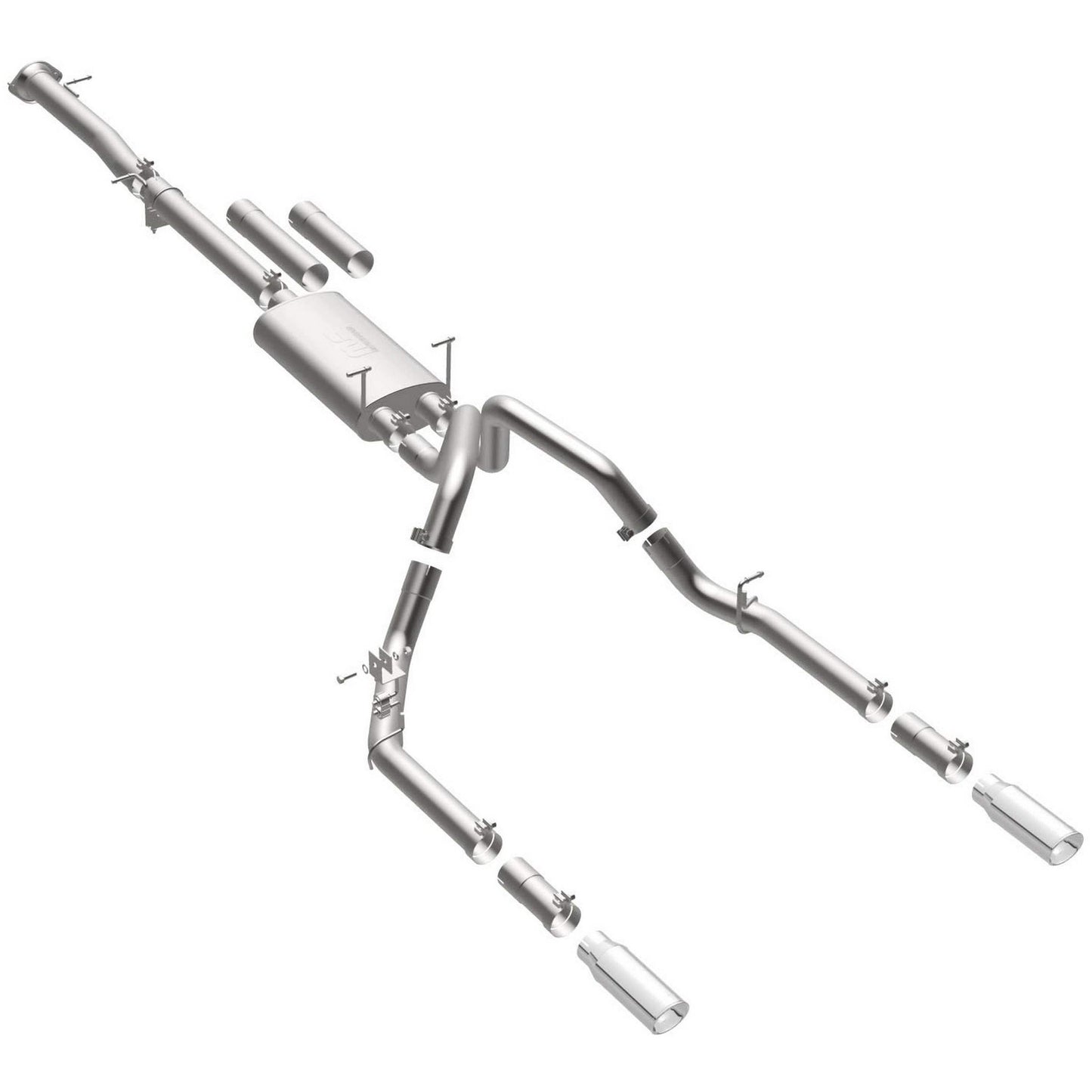 MagnaFlow Exhaust Products 11-  GM P/U 2500HD 6.0L Cat Back Exhaust MAG19027