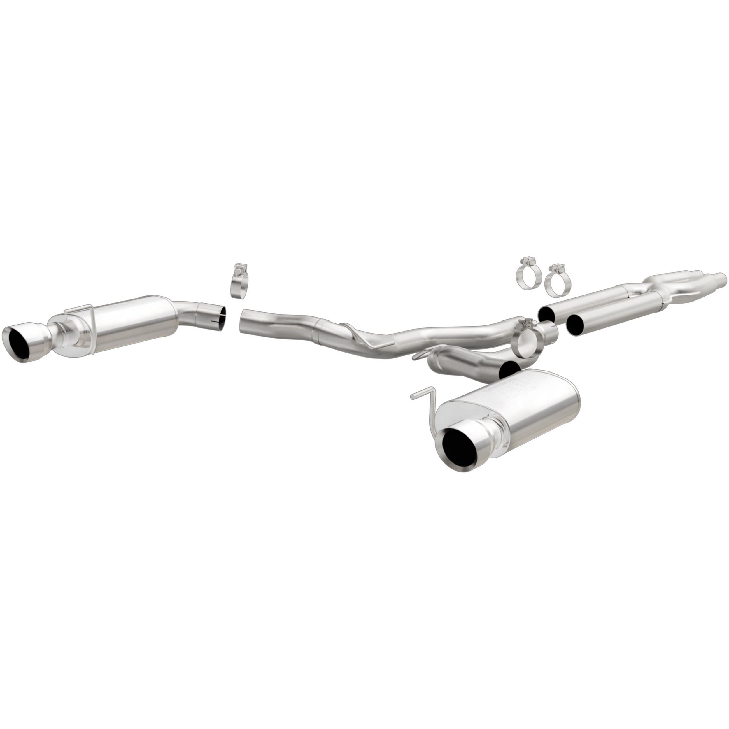 MagnaFlow Exhaust Products 15-  Mustang 5.0L Cat Back Exhaust - Street MAG19100