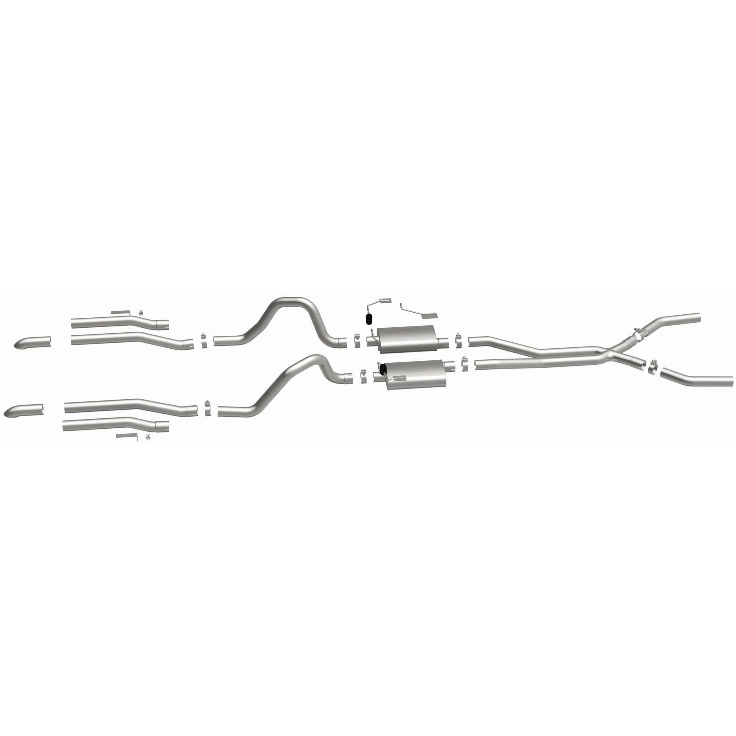 MagnaFlow Exhaust Products 63-79 Dodge B-Body Crossmember Back Exhaust MAG19303