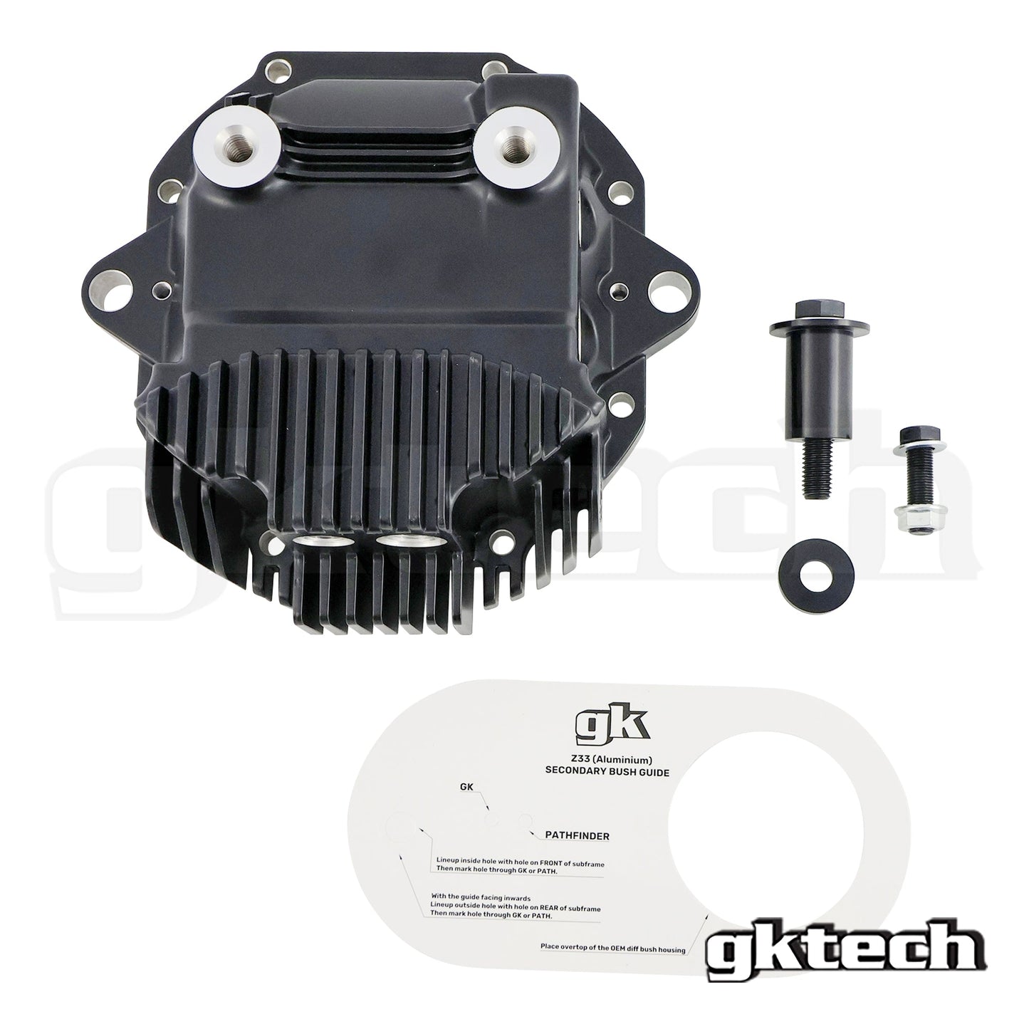 GKTech Z33 350z G35 Extended dual stud diff cover install kit (Accessories only)