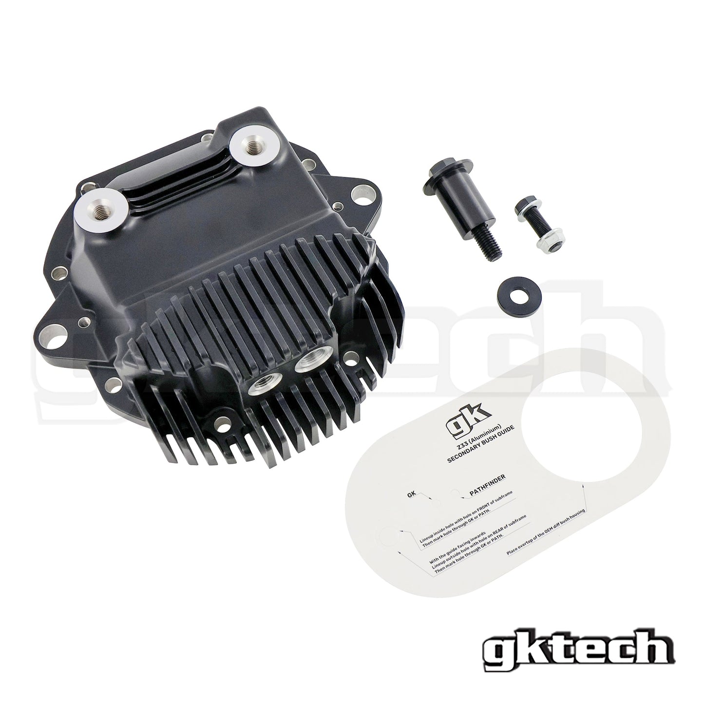 GKTech Z33 350z G35 Extended dual stud diff cover install kit (Accessories only)
