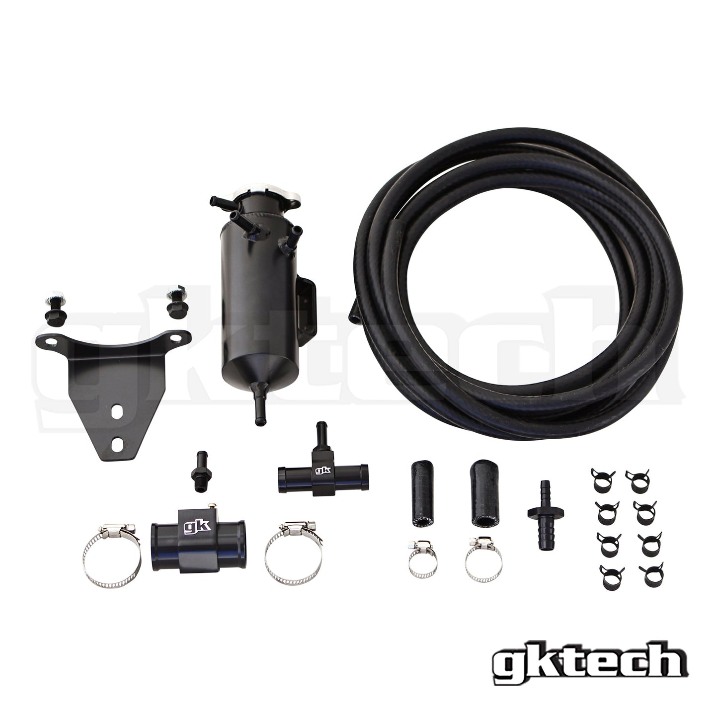 GKTech Z34 370z Pressurized Bolt on Coolant Swirl Pot Setup
