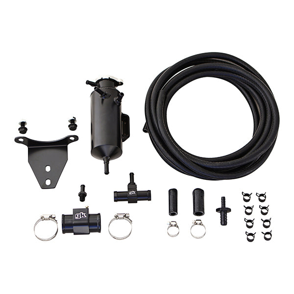 GKTech Z34 370z Pressurized Bolt on Coolant Swirl Pot Setup