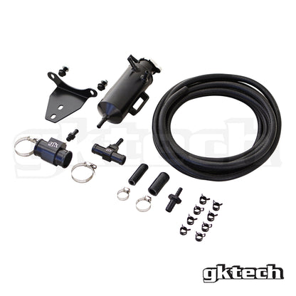 GKTech Z34 370z Pressurized Bolt on Coolant Swirl Pot Setup