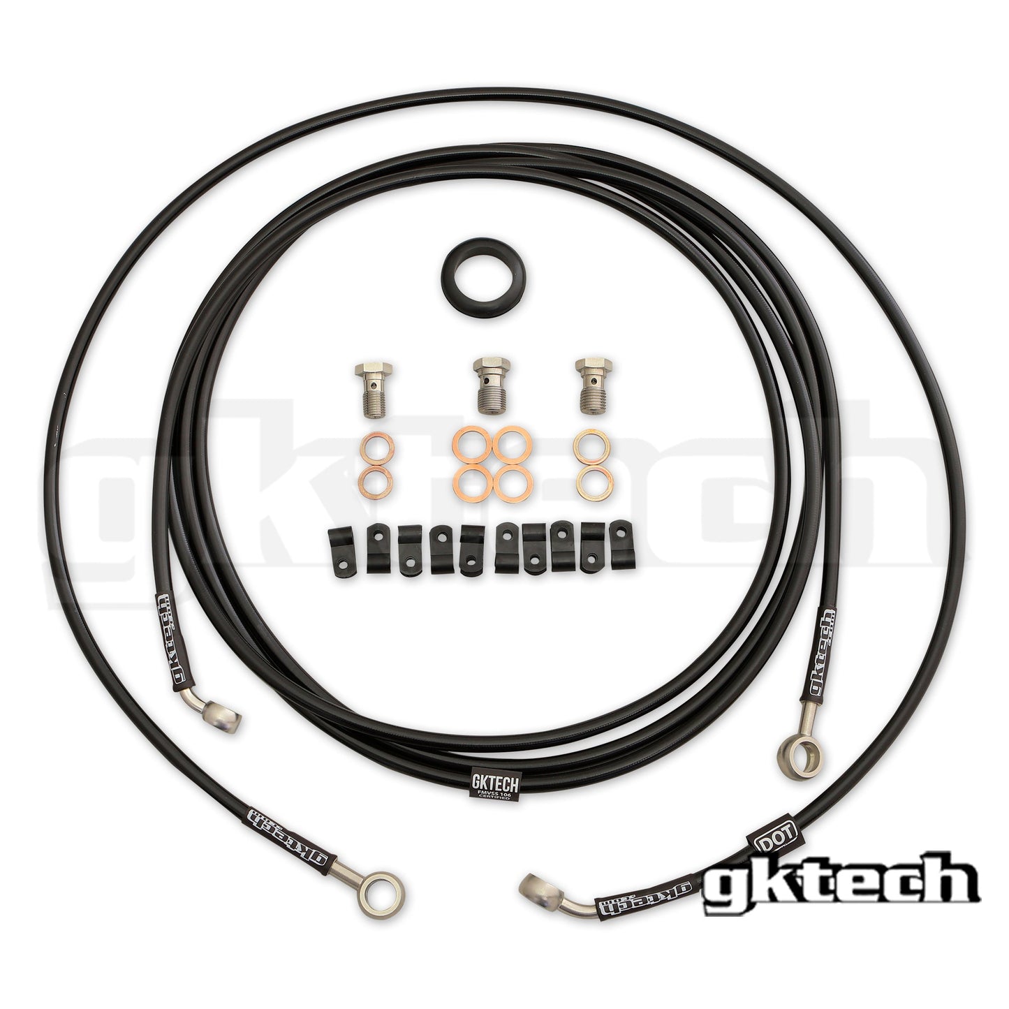 GKTech FR-S / GR86 / BRZ In-line hydraulic e-brake line kit