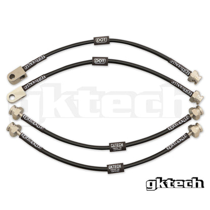GKTech Nissan RZ34 braided brake line kit