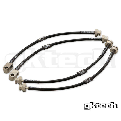 GKTech Nissan RZ34 braided brake line kit