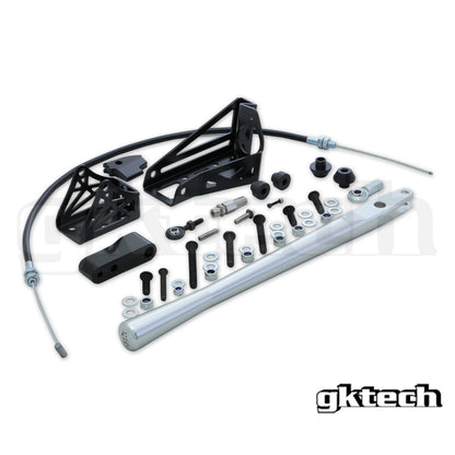 GKTech Hydraulic e-brake setup with remote lever