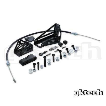 GKTech Hydraulic e-brake setup with remote lever