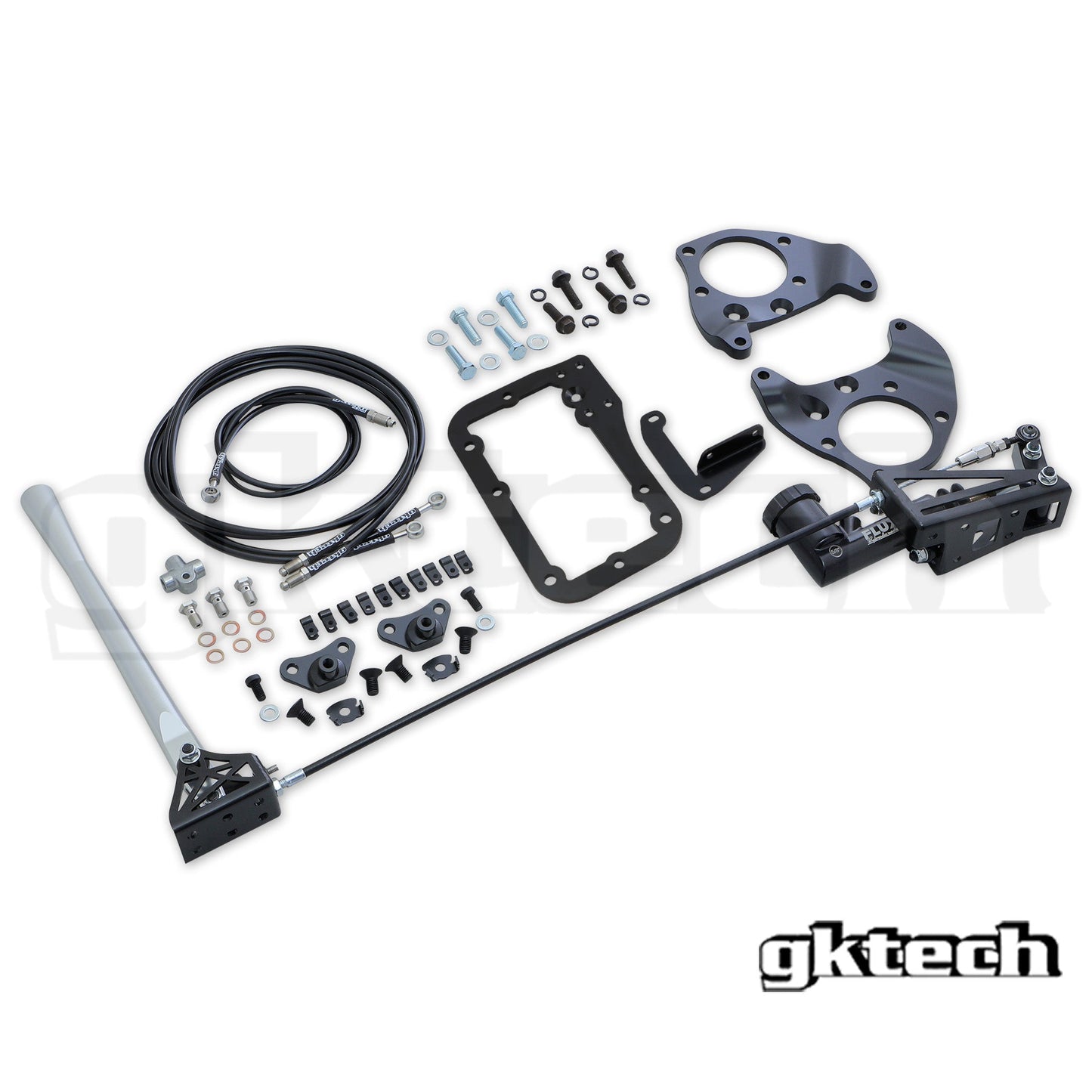 GKTech FR-S/BRZ REMOTE dual caliper hydraulic e-brake setup - (10% combo discount)