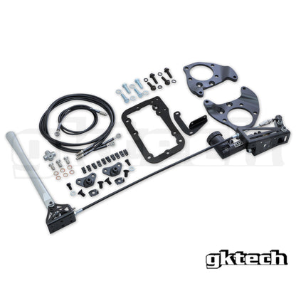 GKTech FR-S/BRZ REMOTE dual caliper hydraulic e-brake setup - (10% combo discount)