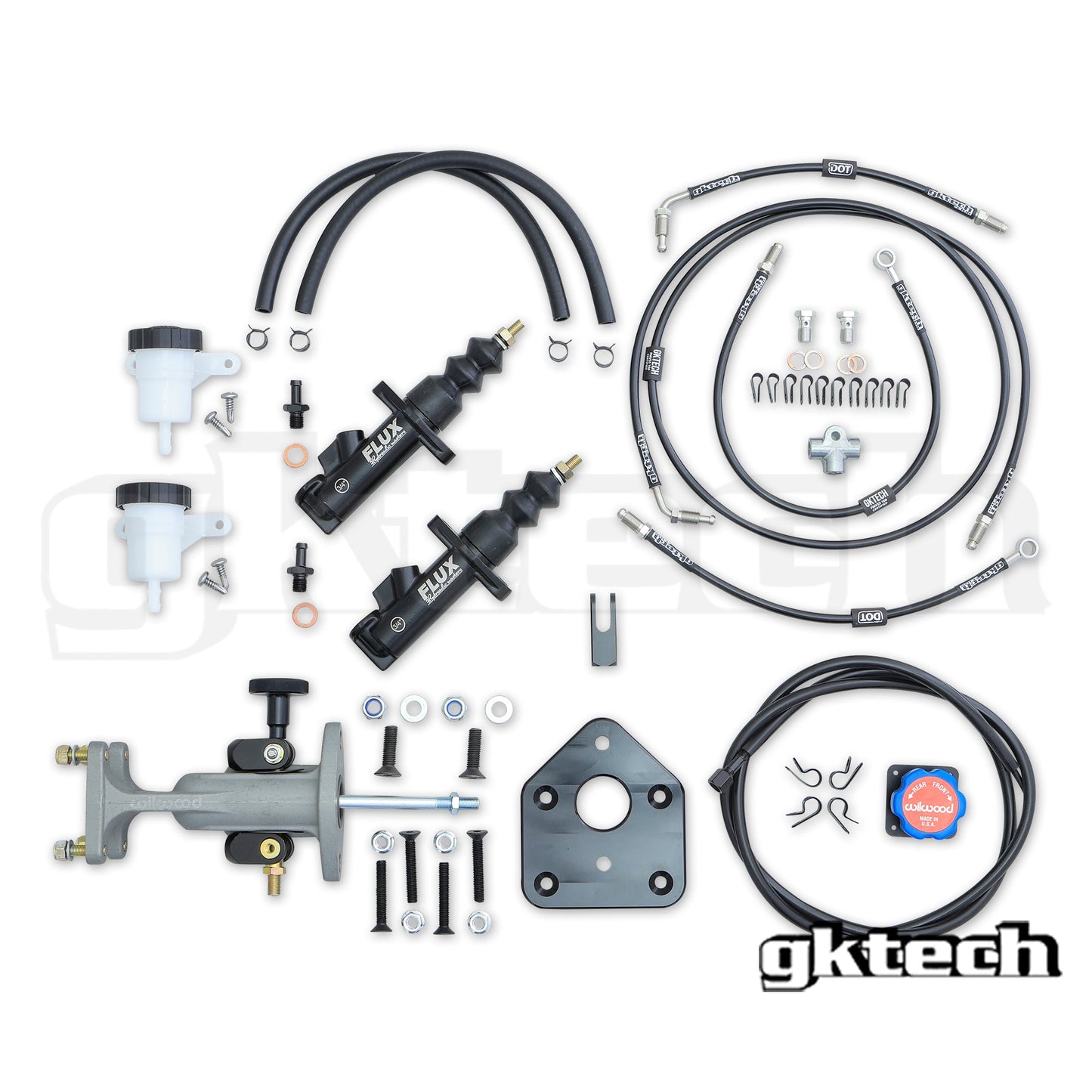 GKTech FR-S / GR86 / BRZ Bolt on dual brake master cylinder kit