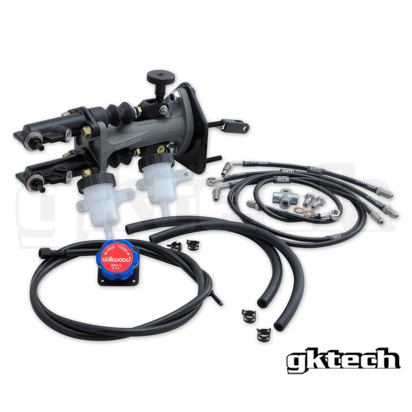 GKTech 240sx/Skyline bolt on dual brake master cylinder kit