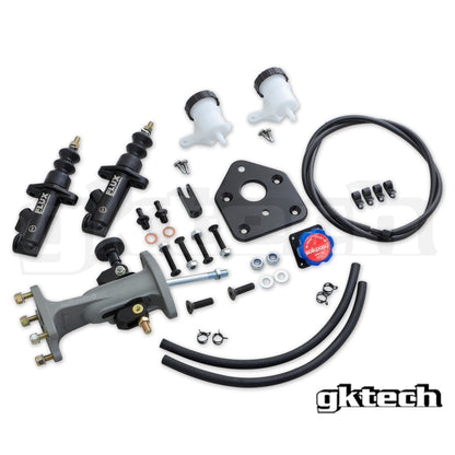 GKTech FR-S/ GR86/ BRZ dual master cylinder to ABS delete line kit