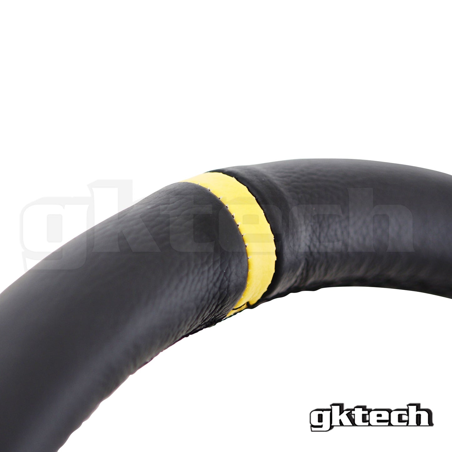 GKTech Steering wheel 350mm Deep dished leather
