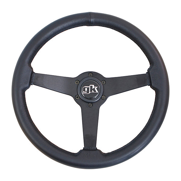 GKTech Steering Wheel 350mm Flat Leather