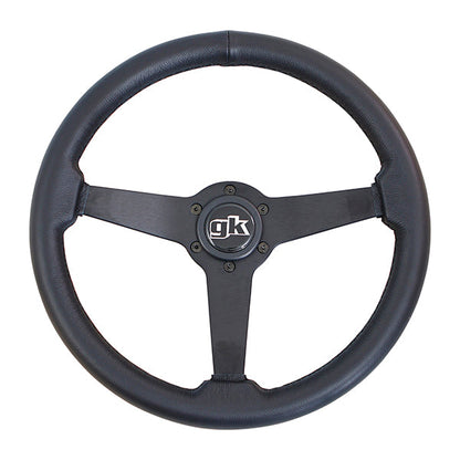 GKTech Steering Wheel 350mm Flat Leather